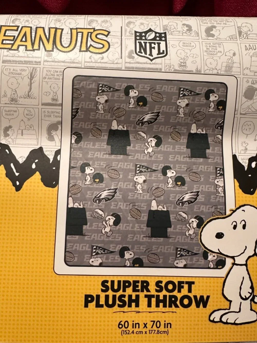 Peanuts NFL Philadelphia Eagles Snoopy 60